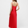 Червона сукня slip dress із щільного сатину з віскозою