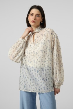 Блуза з тенселу Цвіт Льону
