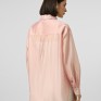 Рожева oversize сорочка з тенселу