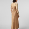   Кремова сукня slip dress з віскози