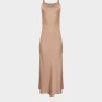   Кремова сукня slip dress з віскози