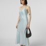  Блакитна сукня slip dress з віскози