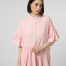 Рожева лляна сукня вільного крою