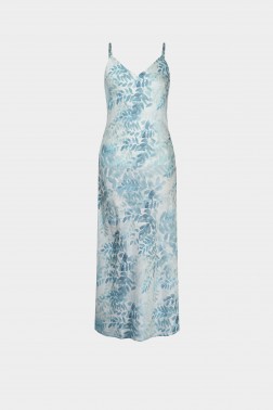 Бірюзова сукня-комбінація Верба