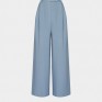  Палаццо з віскозної тканини Аквамарин