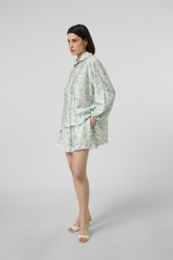 Шорти з мереживом Блакитний первоцвіт