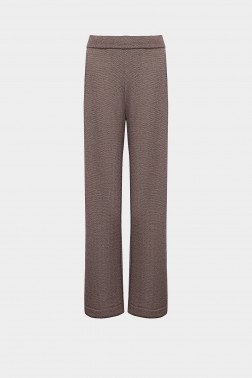 Коричневі штани на хутрі