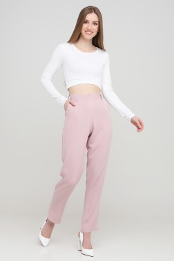 Розовые брюки